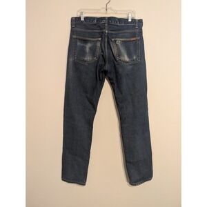 Carhartt WIP Denim Jeans Mens 33 x 32  Vicious Pants Blue Distressed Straight